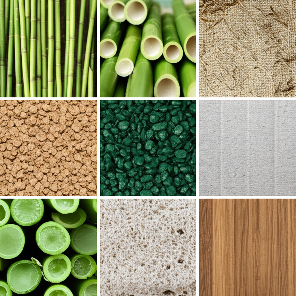 Organik pamuk ve doğal materyaller